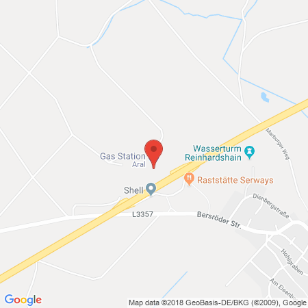 Standort der Tankstelle: Aral Tankstelle, Bat Reinhardshain Nord in 35305, Grünberg
