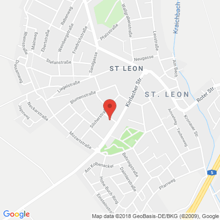 Standort der Tankstelle: Schnorberger Tankstelle in 68789, St.Leon-Rot