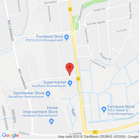 Standort der Tankstelle: SB-Markttankstelle Tankstelle in 27572, Bremerhaven