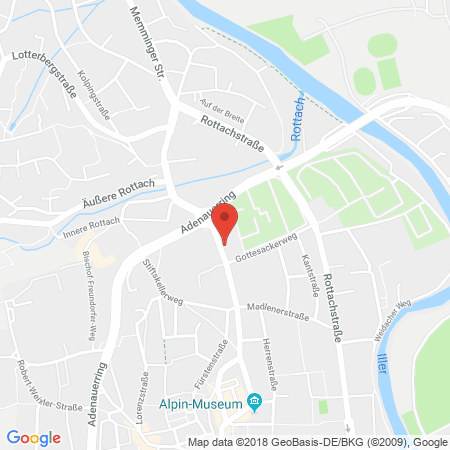 Standort der Tankstelle: OMV Tankstelle in 87439, Kempten