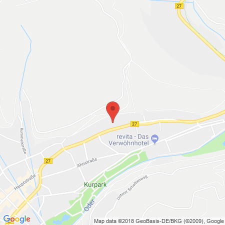 Position der Autogas-Tankstelle: Rudolf Mävers Kg in 37431, Bad Lauterberg