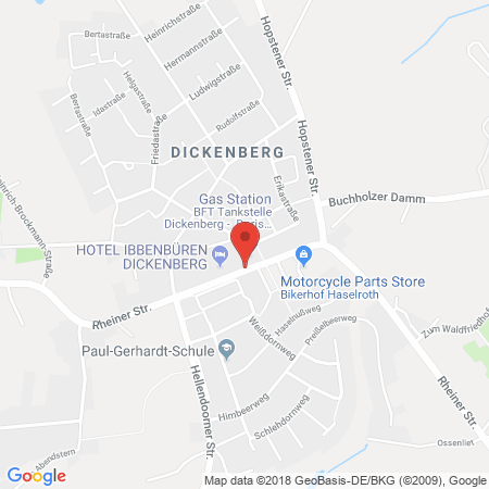 Standort der Tankstelle: BFT Tankstelle Dickenberg Inh. Doris Miethe in 49479, Ibbenbüren