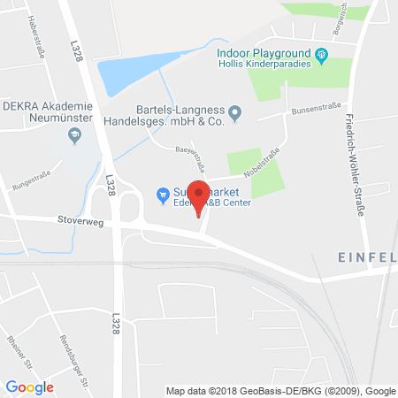 Standort der Tankstelle: EDEKA Tankstelle in 24536, Neumünster