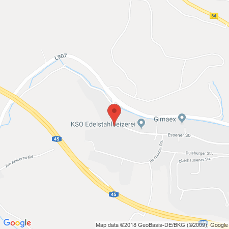 Position der Autogas-Tankstelle: Bell Oil in 57234, Wilnsdorf