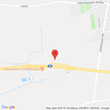 Standort der Tankstelle: ESSO Tankstelle in 37339, Kirchworbis