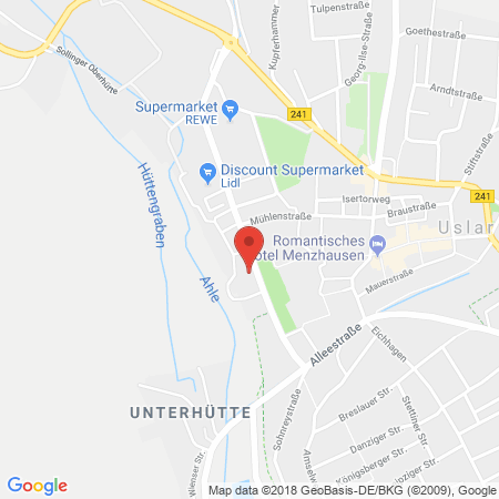 Standort der Tankstelle: Autohaus Siebrecht in 37170, Uslar