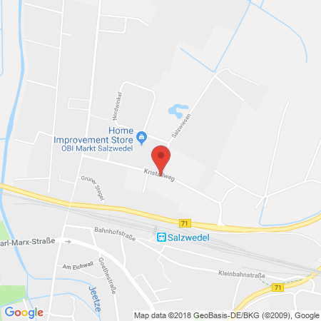 Position der Autogas-Tankstelle: Saatbau Clenze Eg in 29410, Salzwedel