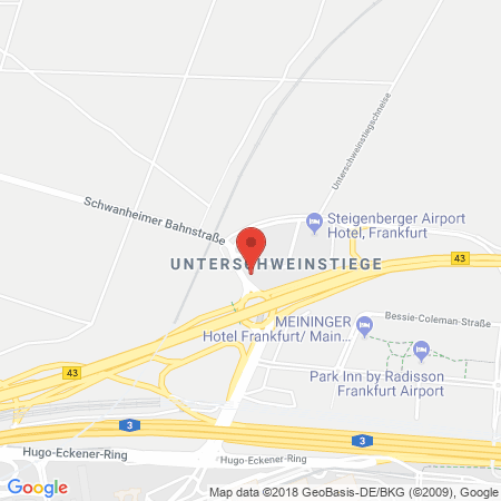 Standort der Tankstelle: ESSO Tankstelle in 60549, FRANKFURT