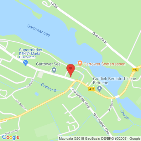 Position der Autogas-Tankstelle: Gartow in 29471, Gartow