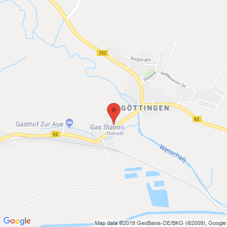 Standort der Tankstelle: Honsel Tankstelle in 35094, Lahntal - Göttingen