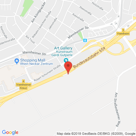 Standort der Tankstelle: Shell Tankstelle in 68519, Viernheim
