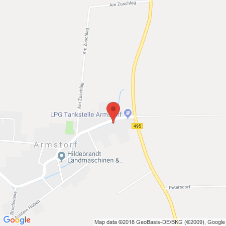 Position der Autogas-Tankstelle: Armstorf in 21769, Armstorf