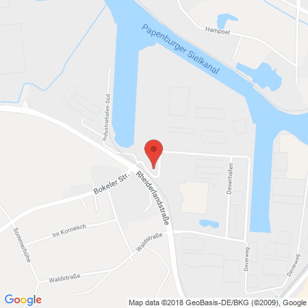 Standort der Tankstelle: BUNTE MINERALÖLHANDEL GMBH Tankstelle in 26871, Papenburg
