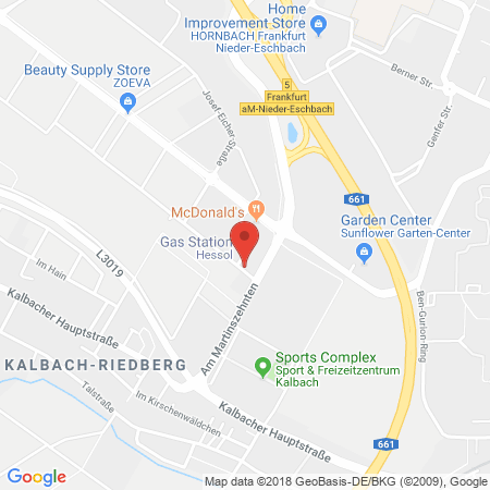 Standort der Tankstelle: Hessol Tankstelle in 60437, Frankfurt
