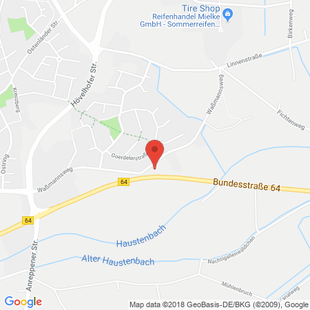 Standort der Tankstelle: Raiffeisen Tankverbund GmbH Tankstelle in 33129, Delbrück 