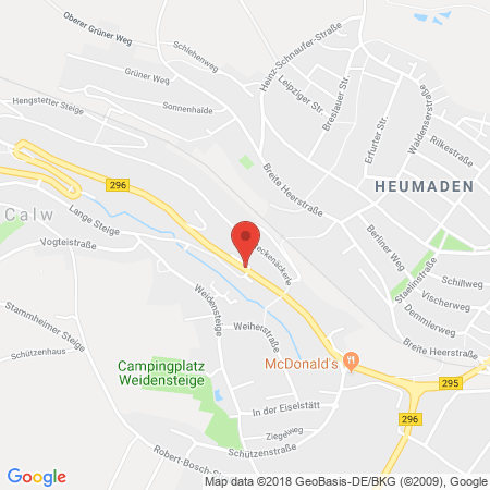 Standort der Tankstelle: Agip Tankstelle in 75365, Calw