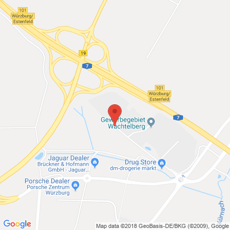 Standort der Tankstelle: Wengel & Dettelbacher (VARO Energy Direct) Tankstelle in 97273, Kürnach