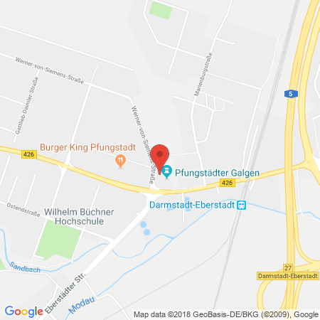Standort der Tankstelle: Pfungstadt, Werner-von-siemens-str. 1 in 64319, Pfungstadt