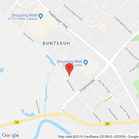 Standort der Tankstelle: Hoyer Tankstelle in 23556, Lübeck