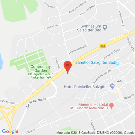 Position der Autogas-Tankstelle: HEM Tankstelle in 38259, Salzgitter