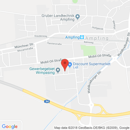Standort der Tankstelle: Kreuzmayr Bayern GmbH in 84539, Ampfing