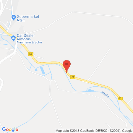 Position der Autogas-Tankstelle: Tankstelle Naumann in 36320, Kirtorf