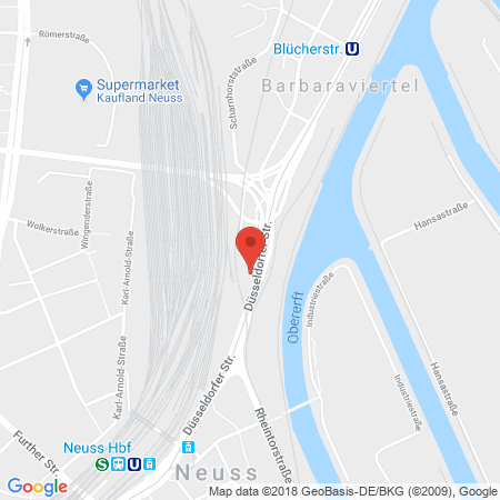 Standort der Tankstelle: CleanCar AG Tankstelle in 41460, Neuss