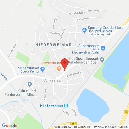 Standort der Tankstelle: Agip Tankstelle in 35096, Weimar/Nieder-Weimar