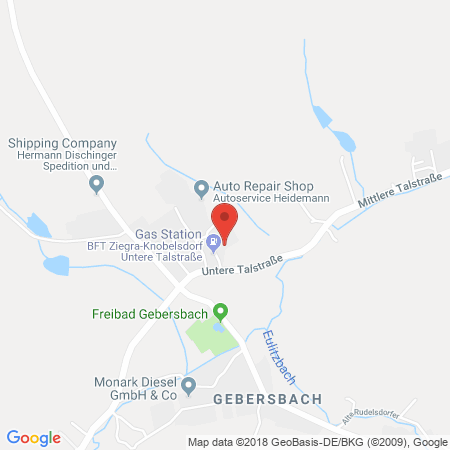 Standort der Tankstelle: BFT Tankstelle in 04736, Waldheim