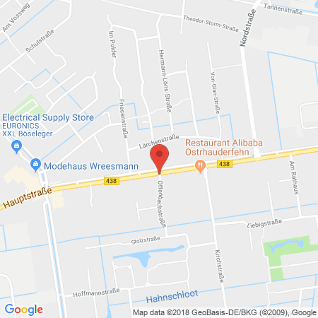 Standort der Autogas Tankstelle: Aral Tankstelle Michael Straatmann in 26842, Ostrhauderfehn-Idafehn