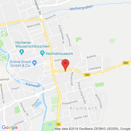 Standort der Tankstelle: ARAL Tankstelle in 86381, Krumbach