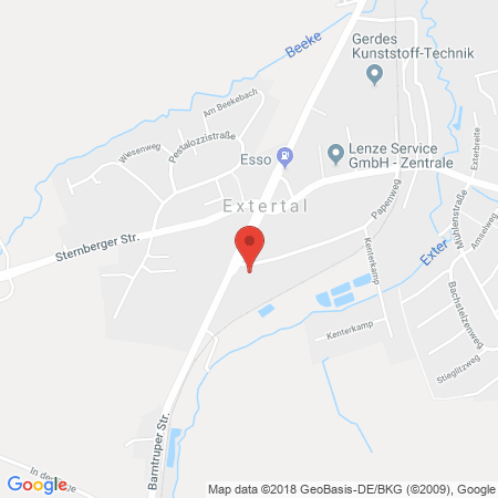 Standort der Tankstelle: Q1 Tankstelle in 32699, Extertal