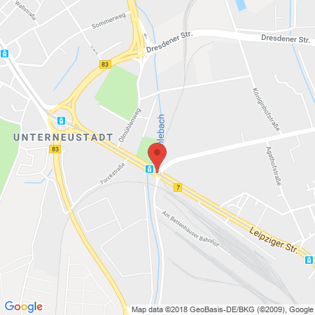 Standort der Tankstelle: Agip Tankstelle in 34123, Kassel