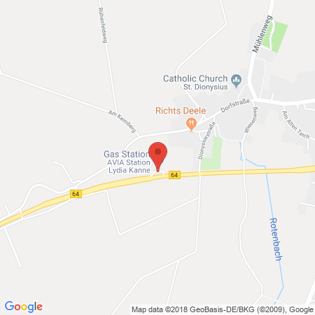 Standort der Tankstelle: AVIA Tankstelle in 33184, Altenbeken