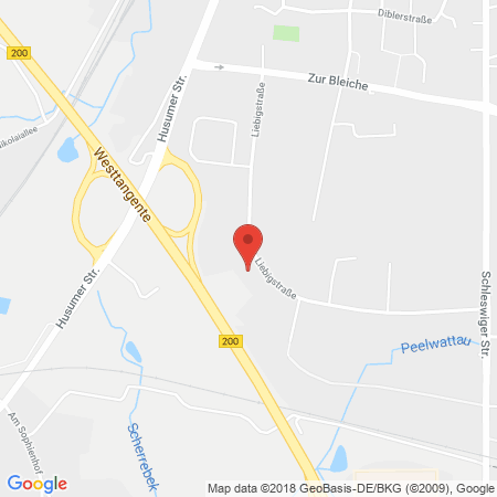 Position der Autogas-Tankstelle: Oil! Tankstelle Flensburg in 24941, Flensburg