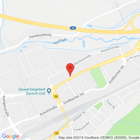 Standort der Tankstelle: Hessol Tankstelle in 63741, Aschaffenburg