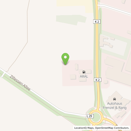 Standort der Autogas Tankstelle: Aral Tankstelle in 41334, Nettetal