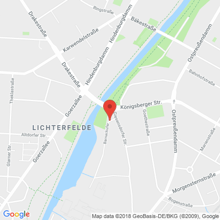 Position der Autogas-Tankstelle: Sprint Tankstelle in 12207, Berlin