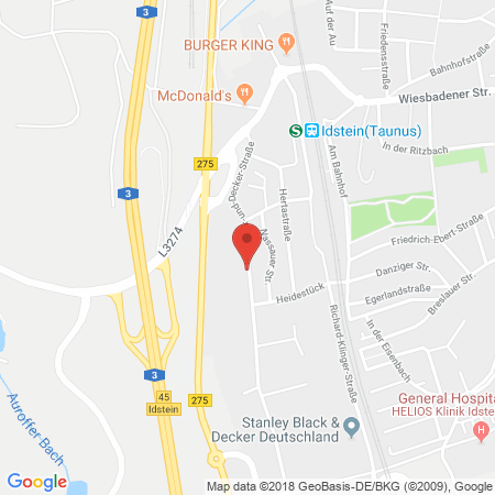 Standort der Autogas Tankstelle: Shell SB-Station Willi Recker in 65510, Idstein