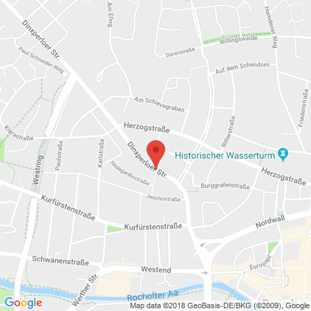 Standort der Autogas Tankstelle: Westfalen-Tankstellen in 46399, Bocholt