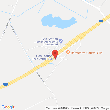 Position der Autogas-Tankstelle: BAB-Tankstelle Ostetal Süd in 27419, Sittensen-Tiste