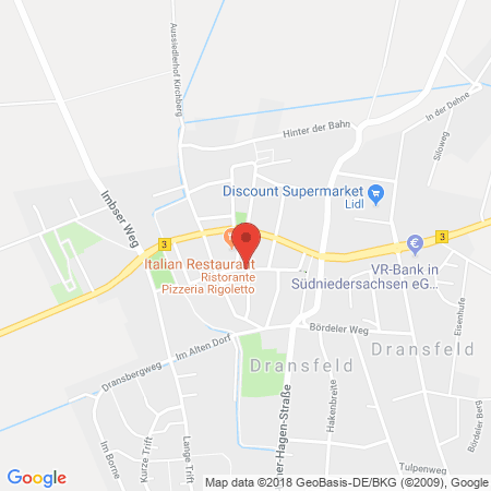 Position der Autogas-Tankstelle: V.K.A. Systemzentrale GmbH in 37127, Dransfeld