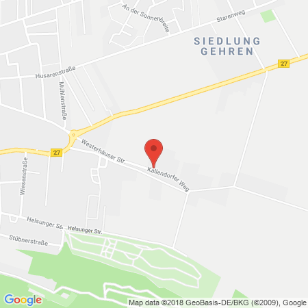 Position der Autogas-Tankstelle: Baberski GmbH in 38889, Blankenburg