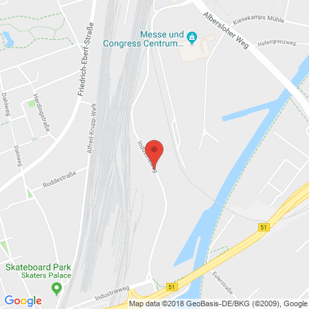 Standort der Autogas Tankstelle: AGRAVIS Raiffeisen-Tankstelle in 48155, Münster