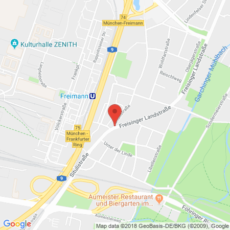 Standort der Autogas Tankstelle: Sprint Tankstelle in 80939, München