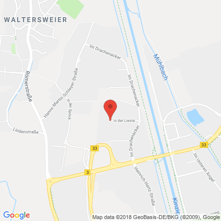 Position der Autogas-Tankstelle: AUTOHAUS ORTENAU GMBH in 77656, Offenburg