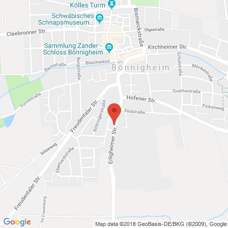 Standort der Autogas Tankstelle: Shell-Tankstelle in 74357, Bönnigheim
