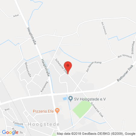 Standort der Autogas Tankstelle: K 15 Tankstelle, Hesselink in 49846, Hoogstede