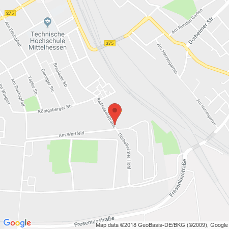 Standort der Autogas Tankstelle: Esso-Tankstelle Ludwig in 61169, Friedberg