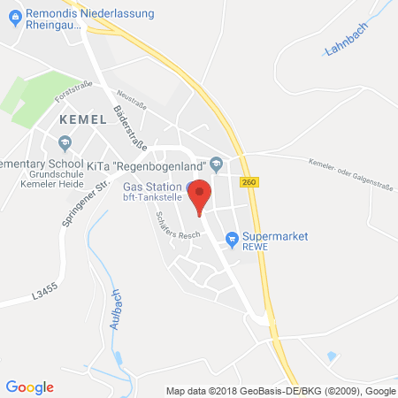 Position der Autogas-Tankstelle: Shell-Autoport Singh-Dhaliwal GmbH in 65321, Heidenrod-Kemel